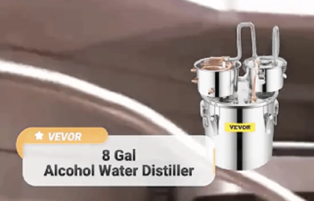 8-gallon water alcohol distiller