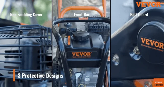 Durable and efficient VEVOR plate compactor