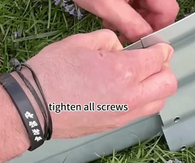 galvanized raised garden bed assembly