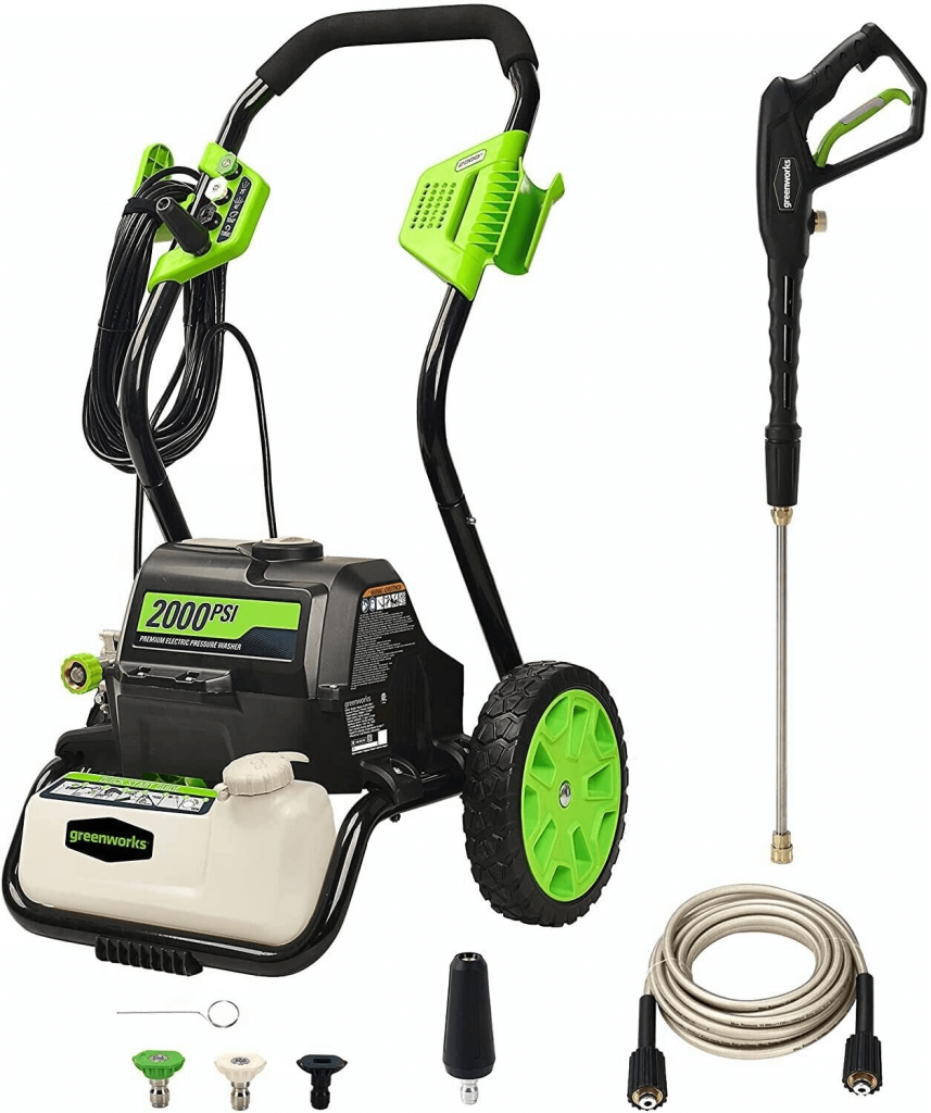 Greenworks pressure washer