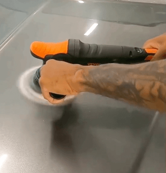 how to use a VEVOR car polisher