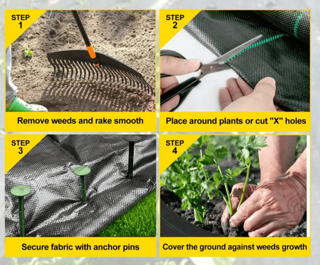 VEVOR Premium Weed Barrier Fabric Get WeedFree Garden VEVOR Blog