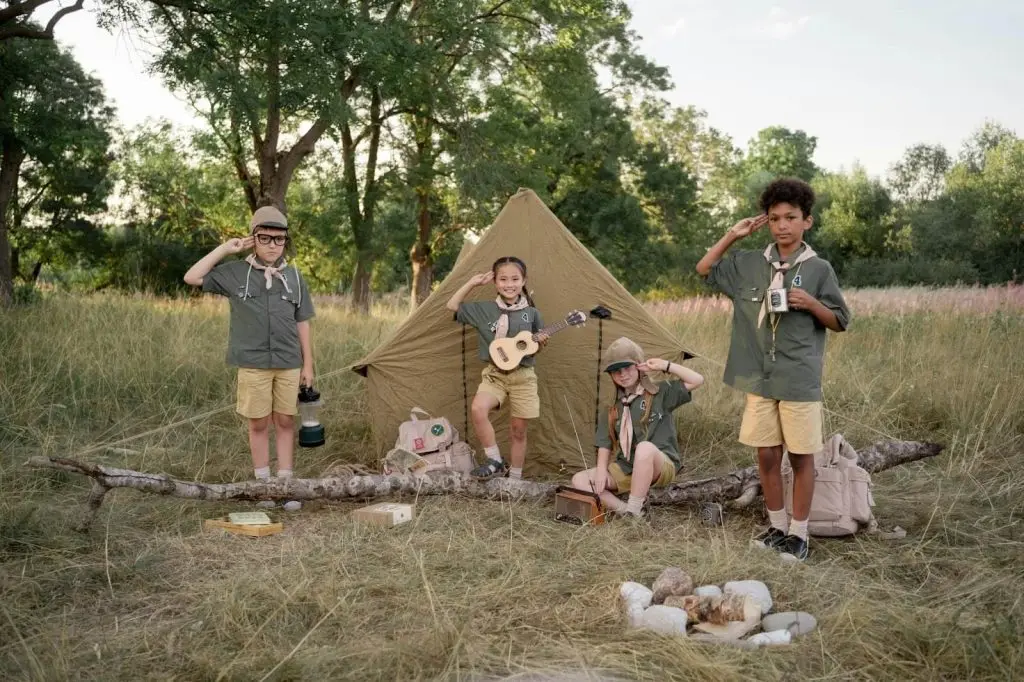 kids camping activities
