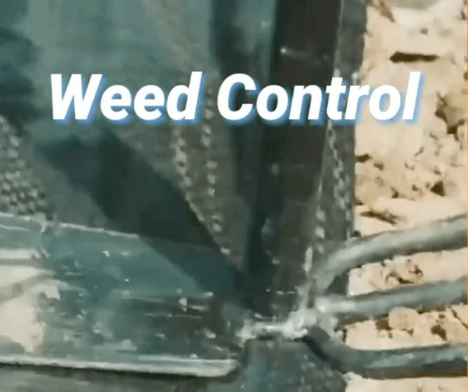 landscape fabric weed control