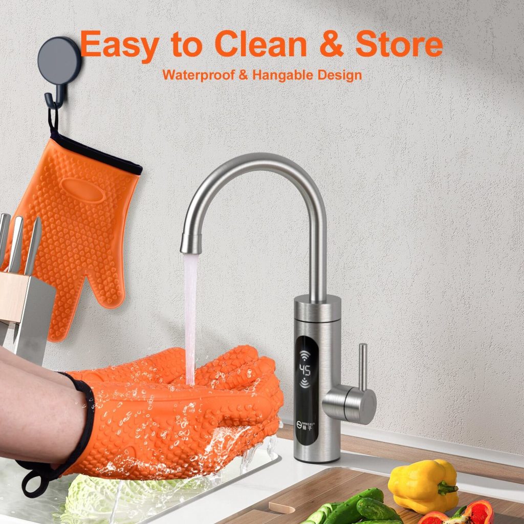 maintaining BBQ gloves