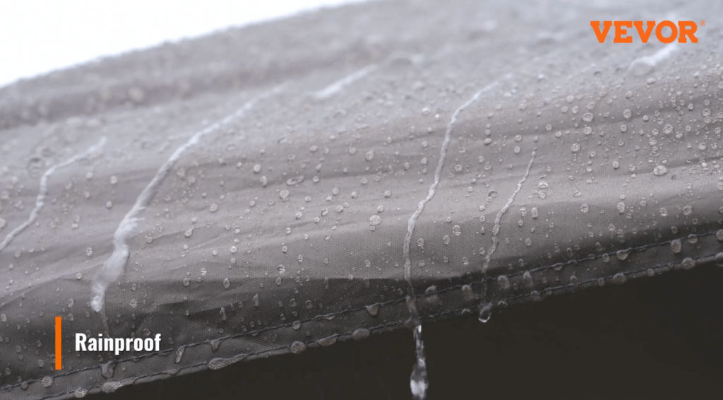 rainproof camping shower tent