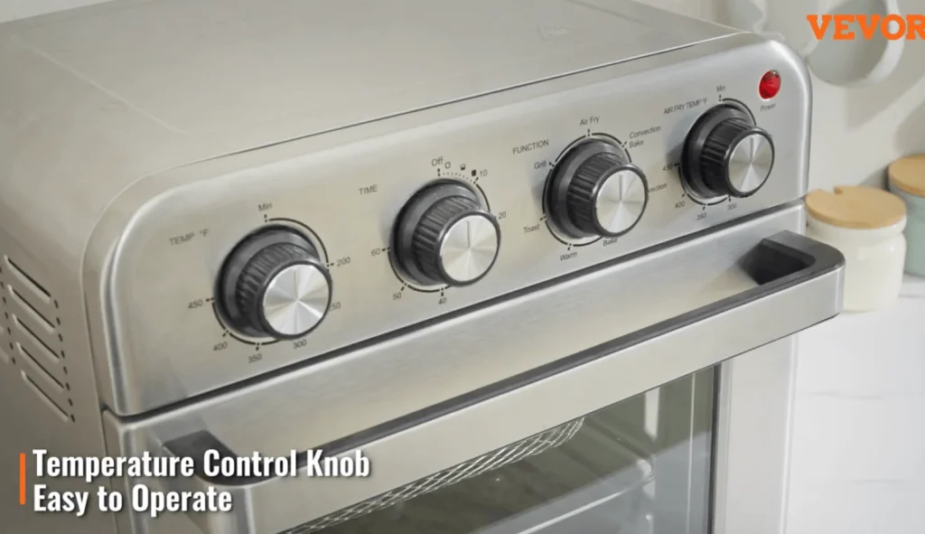 VEVOR multi-function toaster oven control knobs
