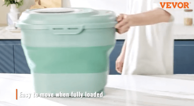 Maintaining the VEVOR collapsible dog food storage container