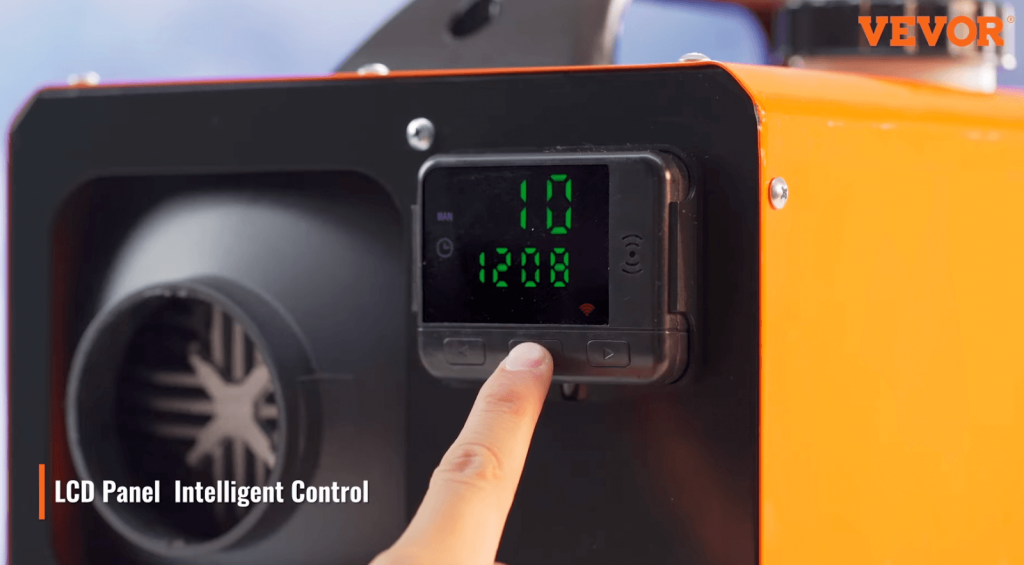 VEVOR diesel air heater LCD