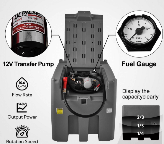 VEVOR diesel tank