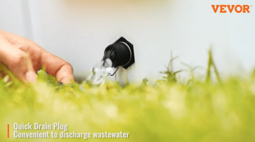 VEVOR portable cooler drain plug