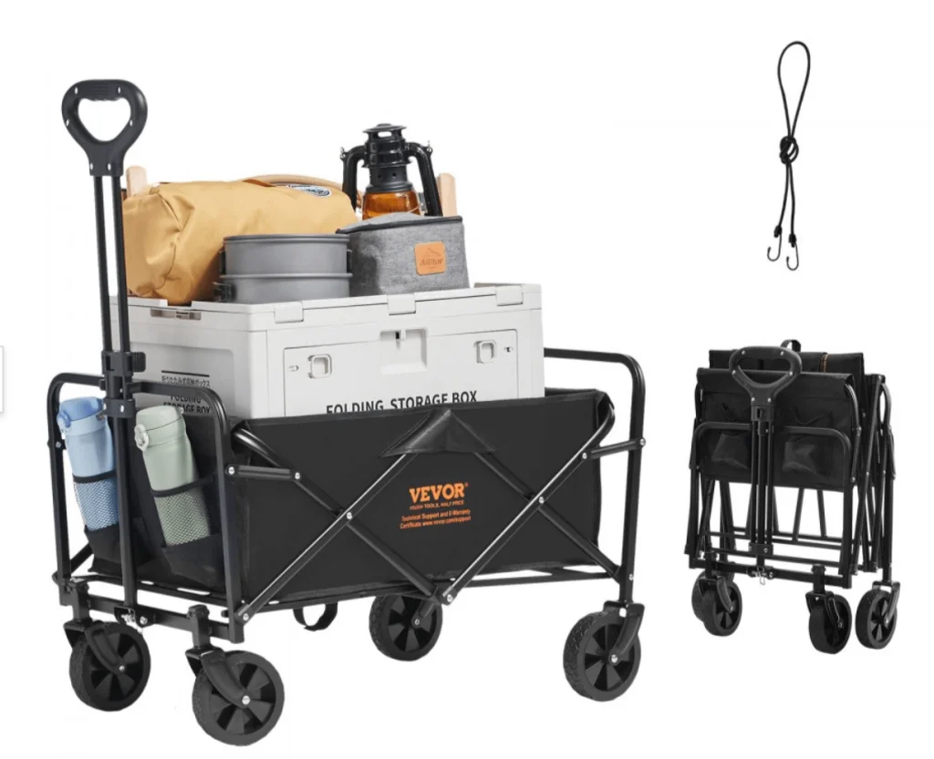 VEVOR utility folding cart wagon