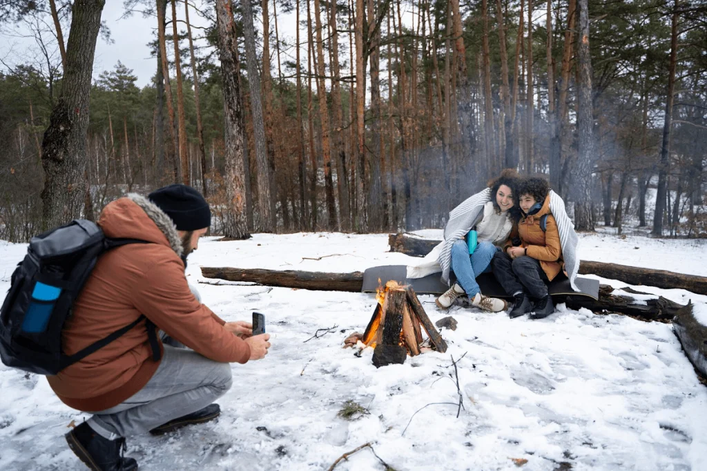 winter camping