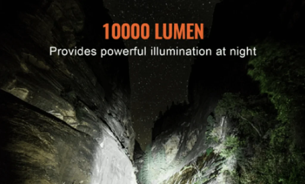 Best 10000 lumen flashlight