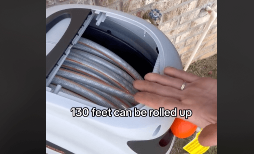 130ft retractable hose reel