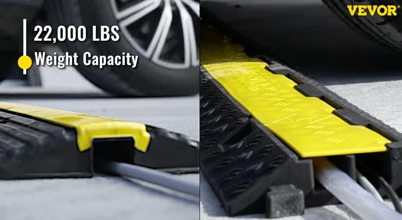 Protect Vital Wires and Cables with the VEVOR 3PCS Cable Protector Ramp ...