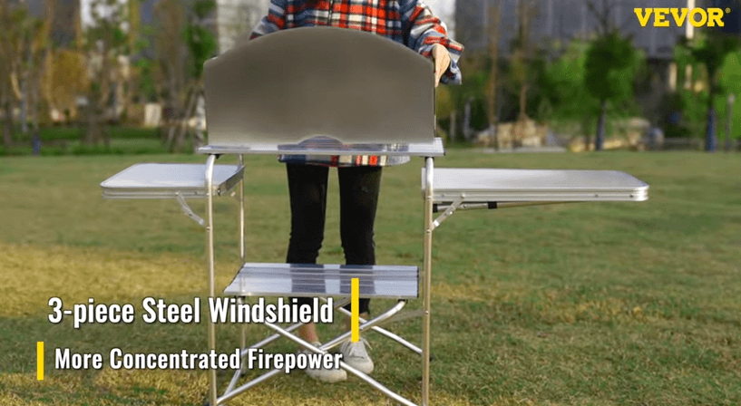 Benefits of the VEVOR camping kitchen table