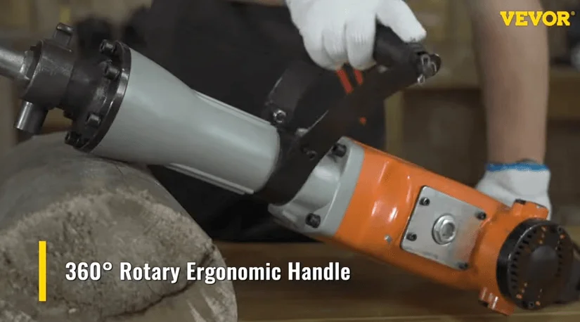 jack hammer with ergonomic handle