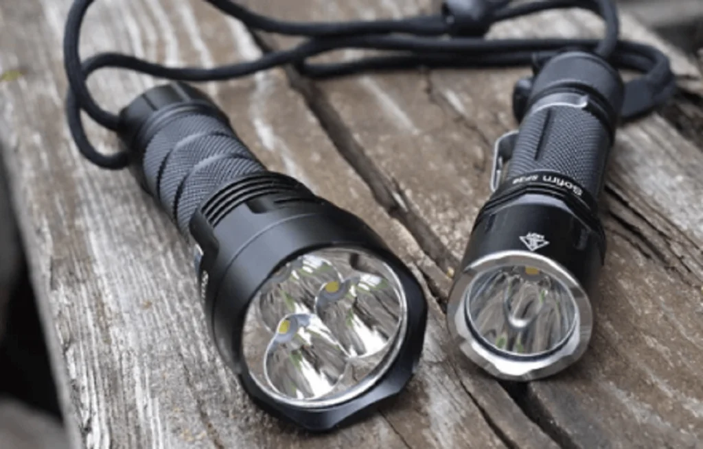 Different types of flashlights