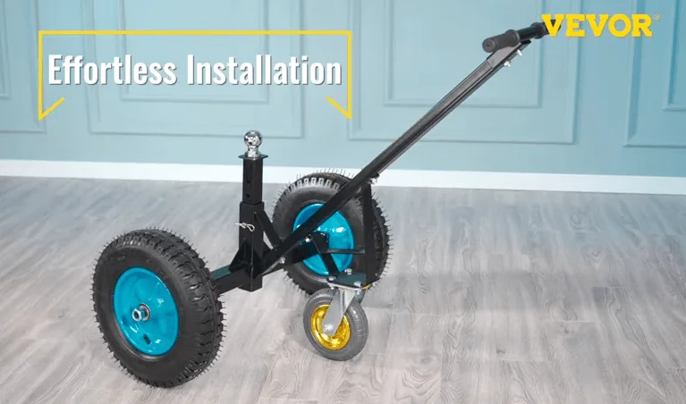 Easy to install trailer dolly