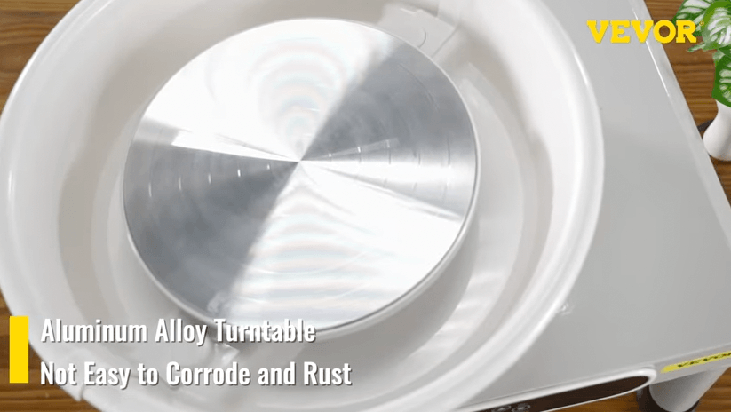 VEVOR electric pottery wheel with durable construction