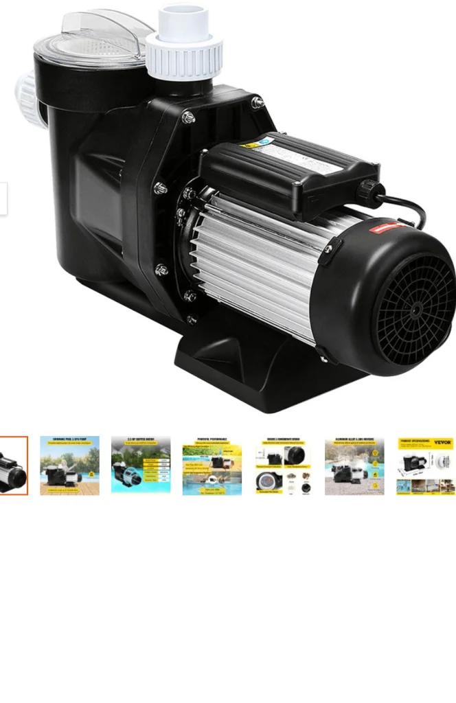 How to choose the perfect VEVOR pool pump