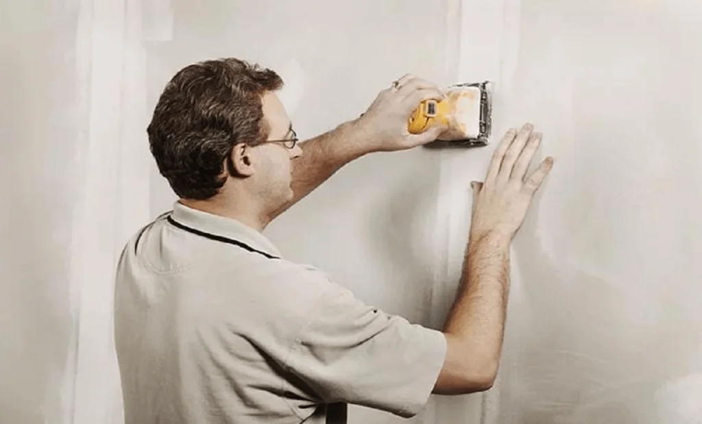 How to sand drywall