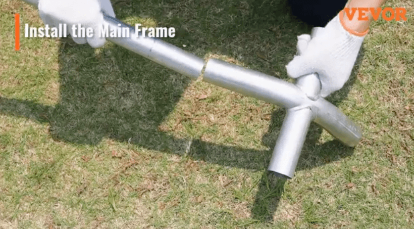 Installing the VEVOR outdoor portable shed