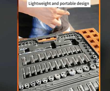 lightweight and portable VEVOR socket set