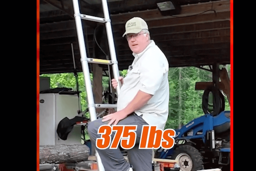 VEVOR durable telescoping ladder