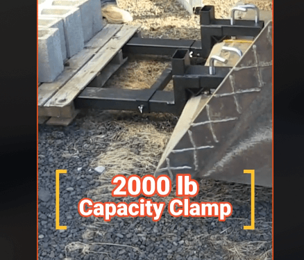 using the VEVOR pallet fork