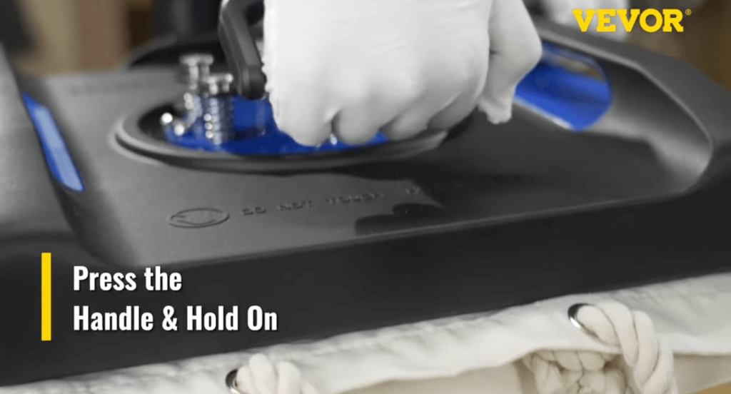 Using the VEVOR 8-in-1 heat press machine