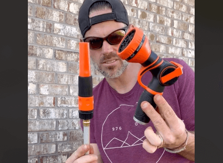 using the VEVOR Retractable hose reel