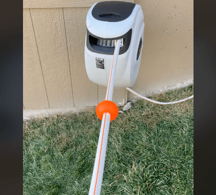 Using the VEVOR Retractable Hose Reel