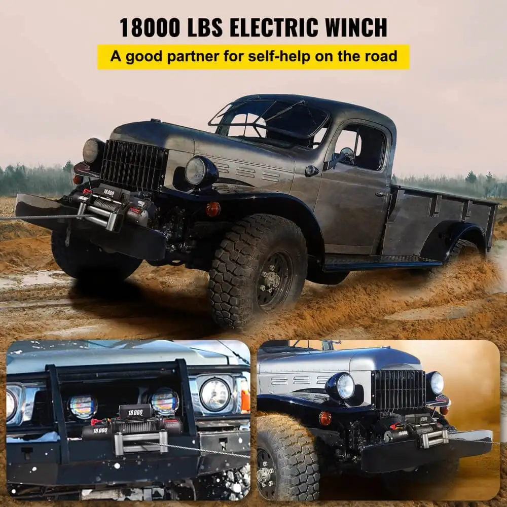 VEVOR 18000lbs electric winch
