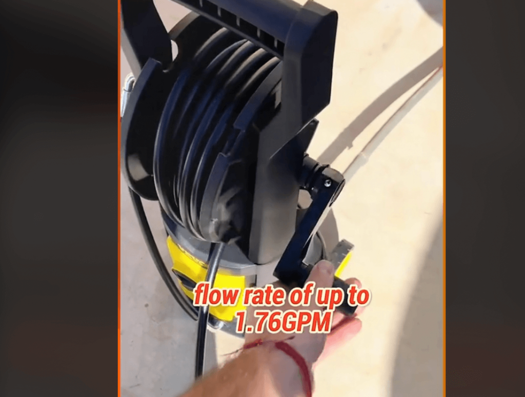 user-friendly VEVOR electric pressure washer
