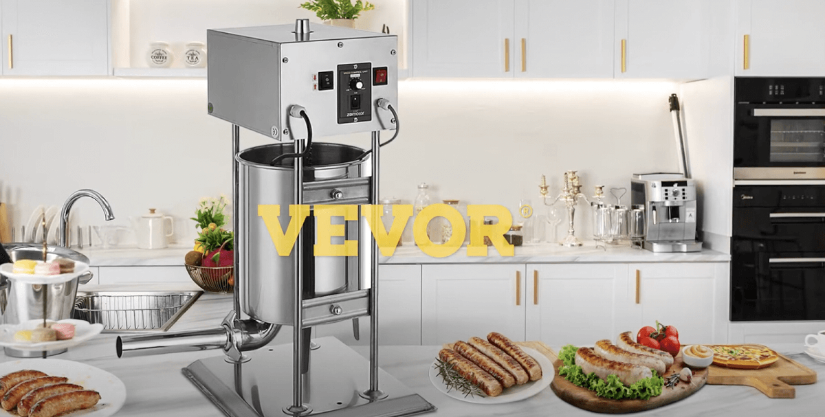 Enjoy Sausage Making with the VEVOR High Torque Commercial Electric ...