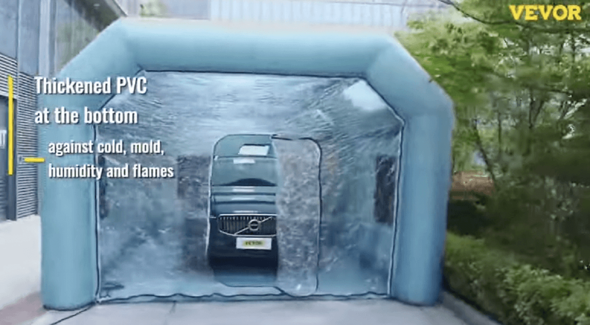 VEVOR Inflatable Paint Booth For Easy & Efficient Car Painting VEVOR Blog