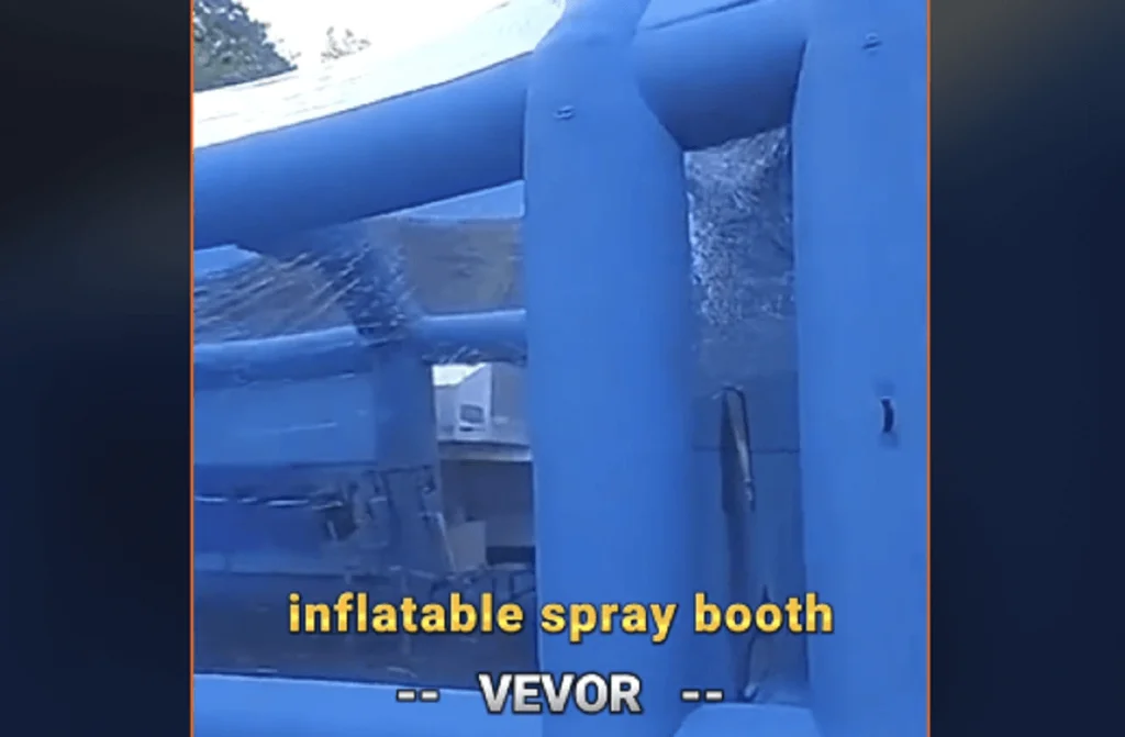 VEVOR inflatable spray booth