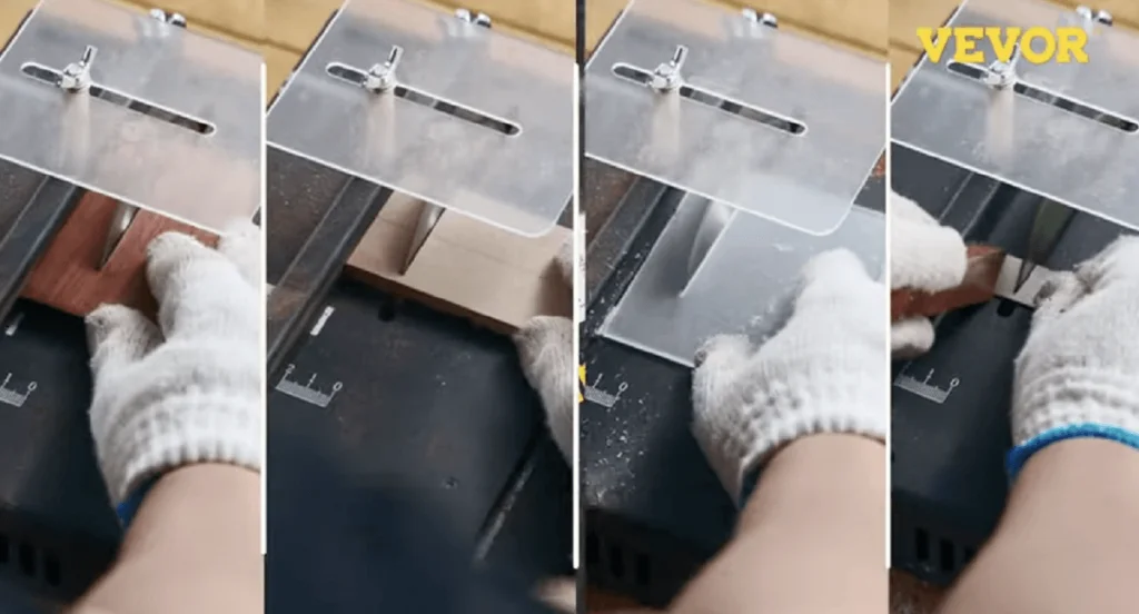 VEVOR mini sliding table saw