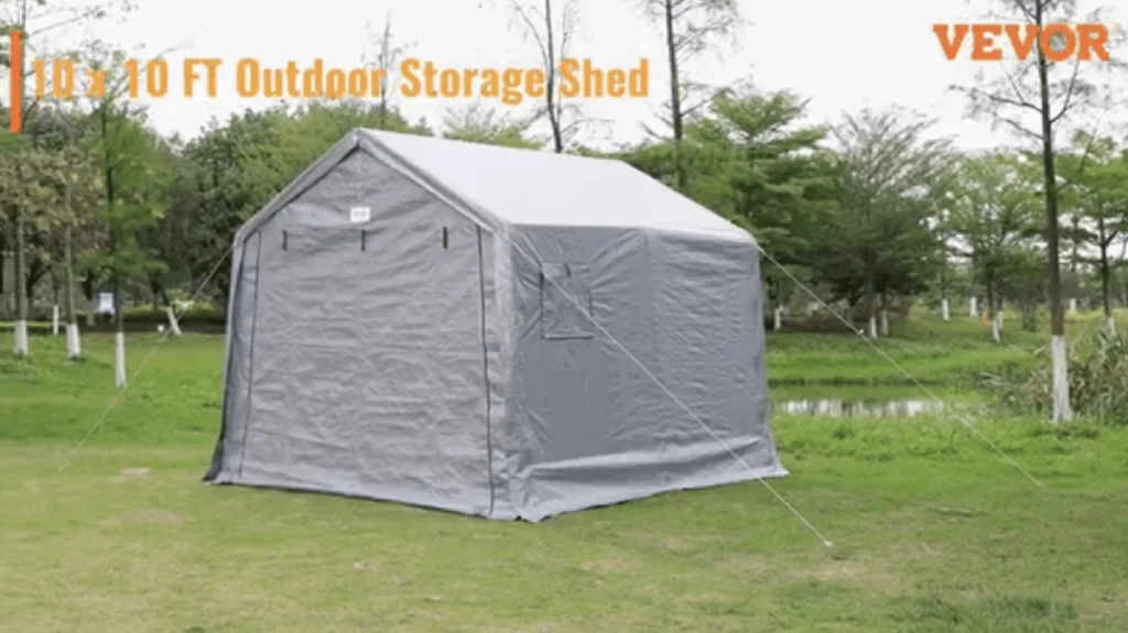 VEVOR portable shed