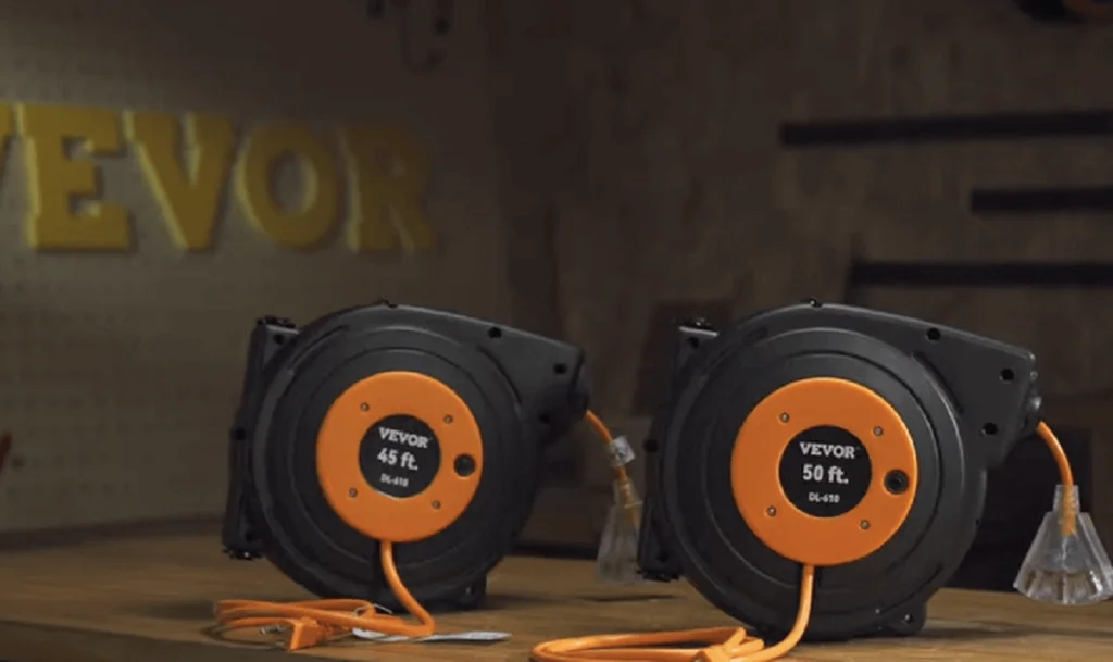 VEVOR retractable extension cord reel