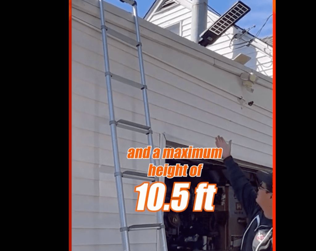 VEVOR Trlescoping Ladder 10.5ft