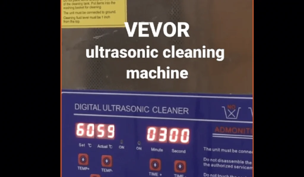 VEVOR ultrasonic cleaning machine