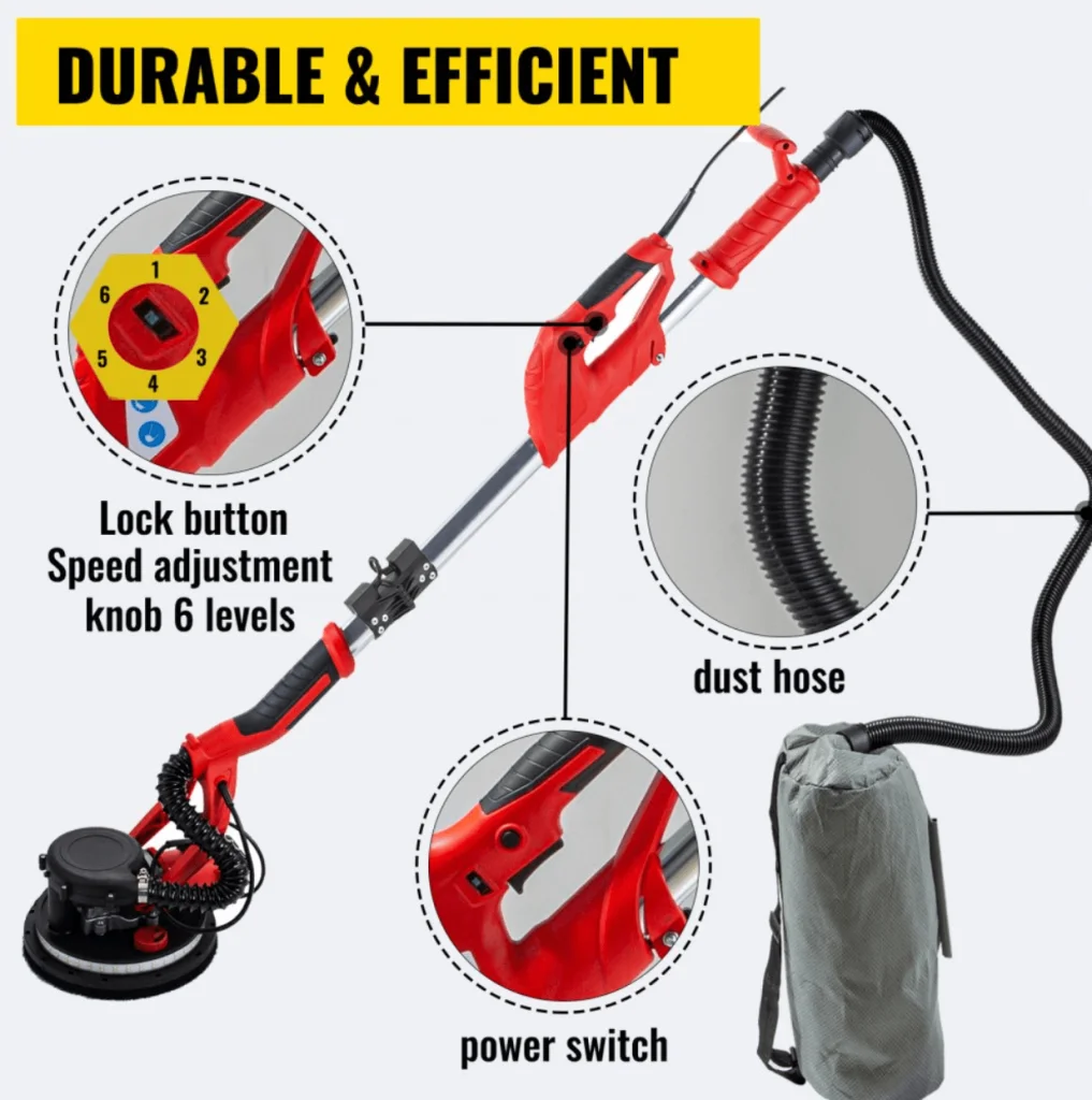 Best Vacuum Drywall Sander Review for 2024 VEVOR’s Ultimate Guide