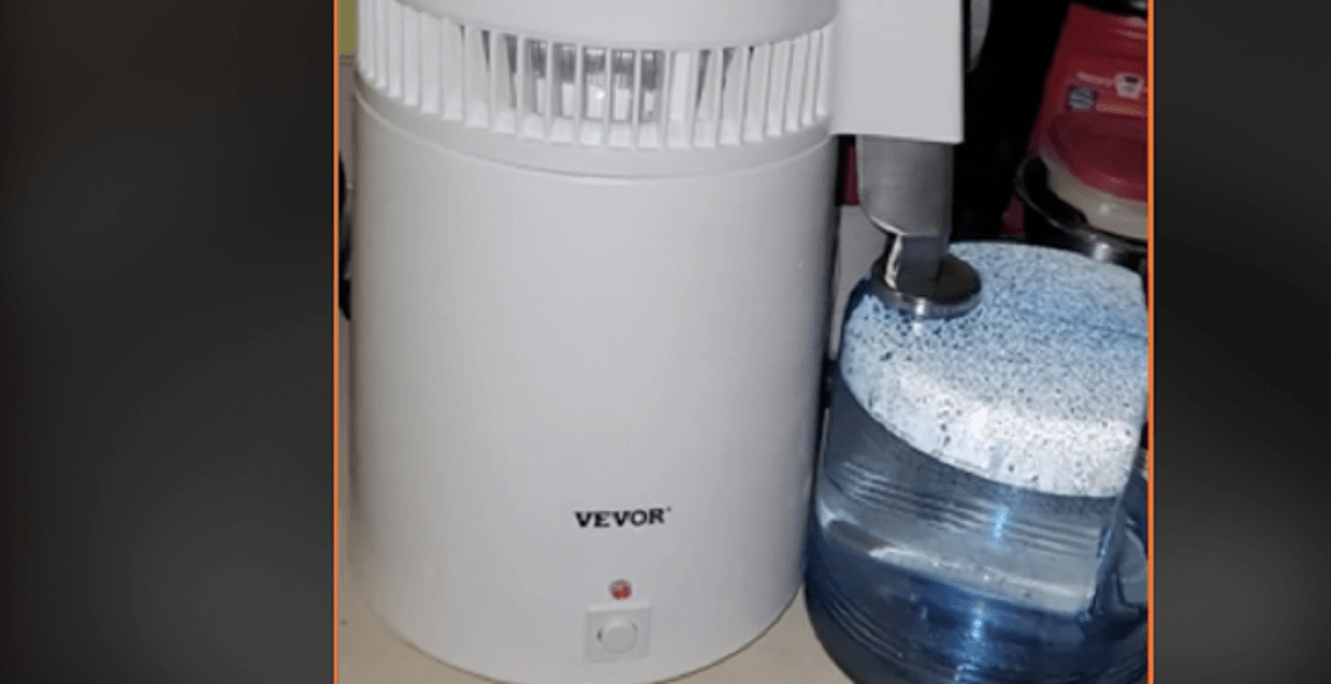 Vevor distillatore d acqua da appoggio domestico da 4 litri per acqua