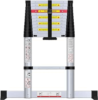 Wolfwise Aluminum Telescoping ladder