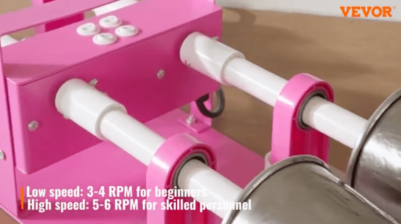 Adjustable speed VEVOR 6-cup turner