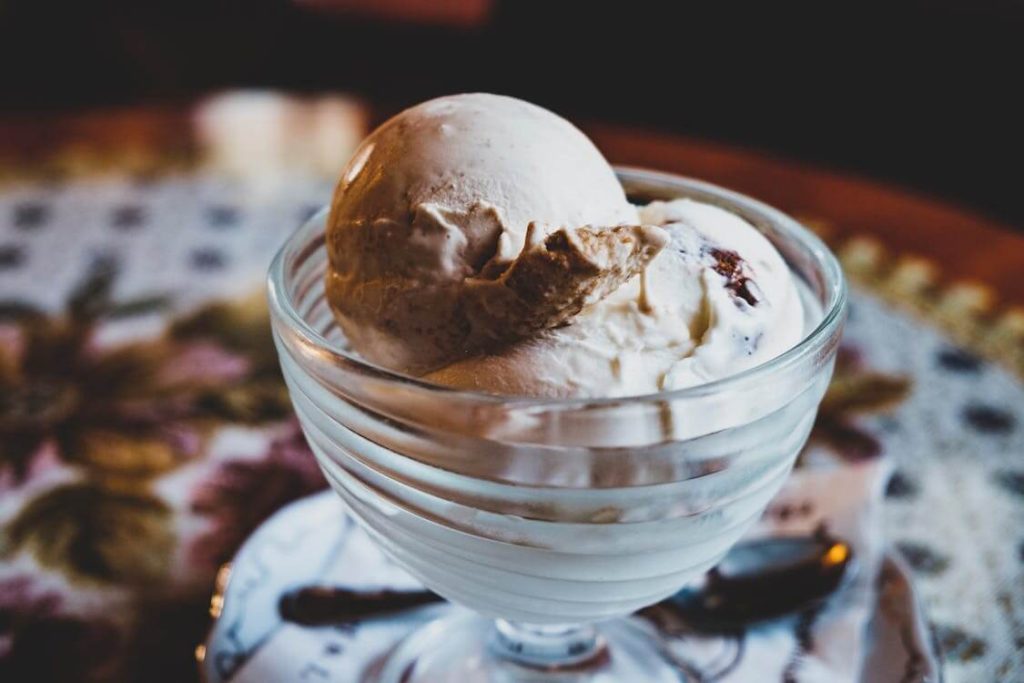 Chocolate Coconut Milk ice cream