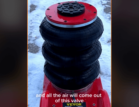VEVOR triple bag air jack